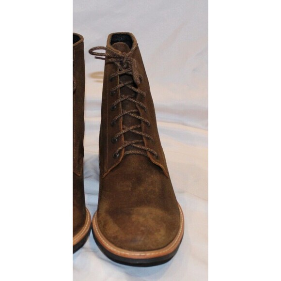NISOLO MEN'S ALL WEATHER ANDRES‎ SUEDE BOOTS BROWN $280 NIB - Picture 7 of 9